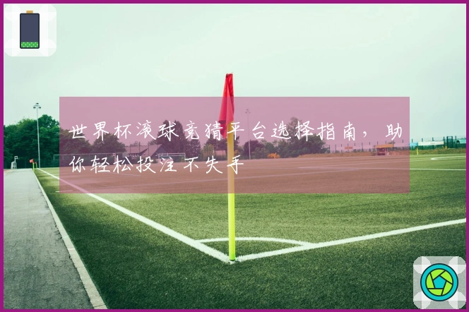 世界杯滚球竞猜平台选择指南，助你轻松投注不失手